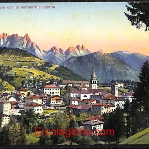ae1238 - CARTOLINA  D'EPOCA - Belluno Provincia - Pieve di Cadore