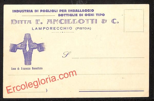 ah8256 - STORIA POSTALE - Pistoia Provincia - Lamporecchio