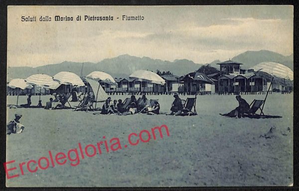 ag6722 - CARTOLINA D'EPOCA - Lucca Provincia - Pietrasanta