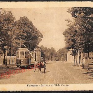 ae6127 - CARTOLINA D'EPOCA - Ferrara Città -  Barriera di Viale Cavour