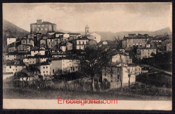 ad8565 - CARTOLINA D'EPOCA - Roma Provincia - Riofreddo  1921