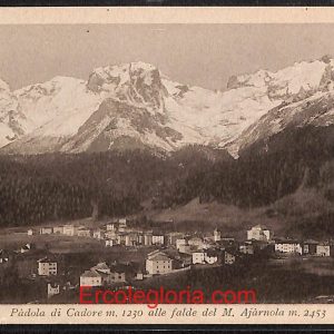 ae1248 - CARTOLINA  D'EPOCA - Belluno Provincia - Padola di Cadore