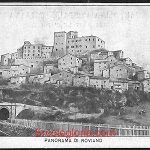 ad8569 - CARTOLINA D'EPOCA - Roma Provincia - Roviano