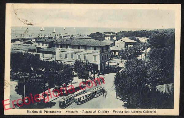 ag6746 - CARTOLINA D'EPOCA - Lucca Provincia - Pietrasanta