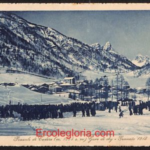 ae1252 - CARTOLINA  D'EPOCA - Belluno Provincia - Pozzale di Cadore
