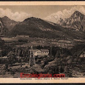 ae1254 - CARTOLINA  D'EPOCA - Belluno Provincia - Pedavena