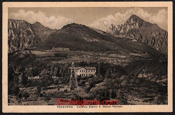 ae1254 - CARTOLINA  D'EPOCA - Belluno Provincia - Pedavena