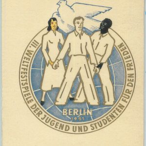 82004 - GERMANY DDR - Postal History - Michel 289/92 on SPECIAL FDC FOLDER Doves