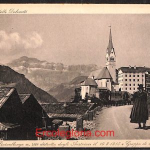ae1261 - CARTOLINA  D'EPOCA - Belluno Provincia - Pieve di Livinallongo