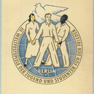 82005 - GERMANY DDR - Postal History - Michel 289/92 on SPECIAL FDC FOLDER Doves