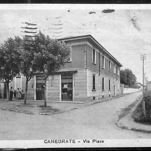 ac4061 - CARTOLINA D'EPOCA - Milano Provincia - CANEGRATE  1943