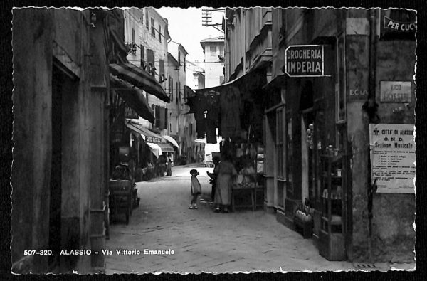 ab7275 -  CARTOLINA  D'EPOCA - Savona Provincia - ALASSIO