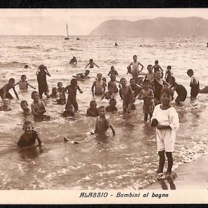 ab7279 -  CARTOLINA  D'EPOCA - Savona Provincia - ALASSIO