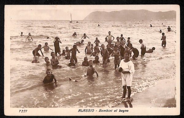ab7279 -  CARTOLINA  D'EPOCA - Savona Provincia - ALASSIO