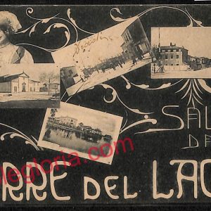 ag6798 - CARTOLINA D'EPOCA - Lucca Provincia - Torre del Lago