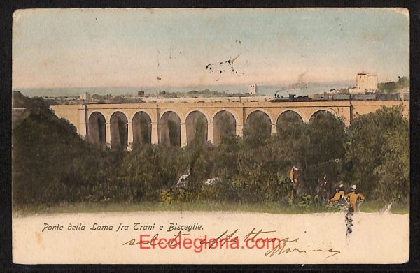 ae0930 - CARTOLINA  D'EPOCA - BAT Provincia - Trani