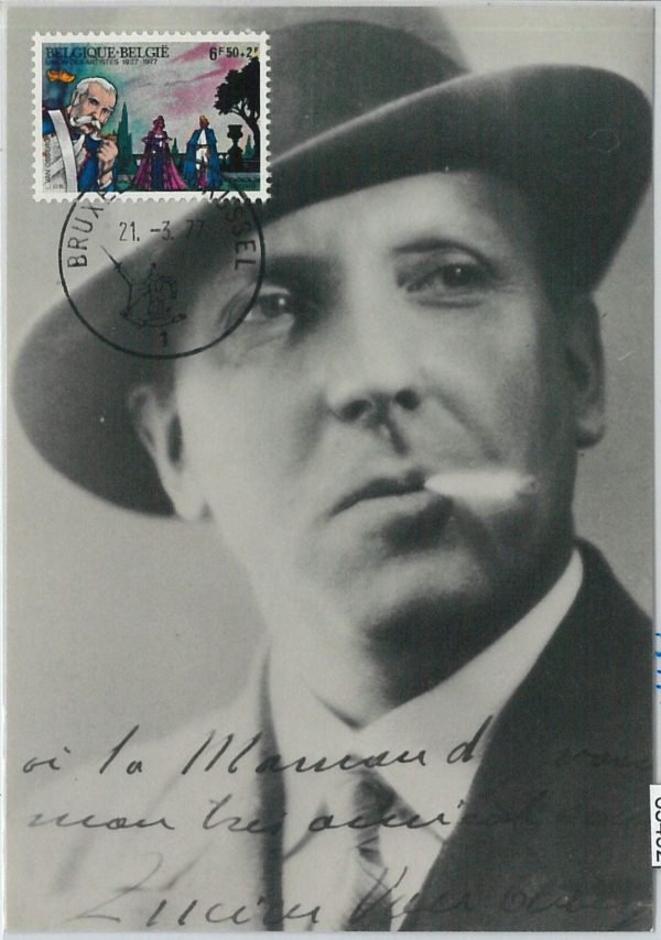 63492 -  BELGIUM - POSTAL HISTORY: MAXIMUM CARD 1977 -  ART