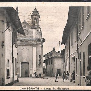 ac4069 - CARTOLINA D'EPOCA - Milano Provincia - CANEGRATE  1943
