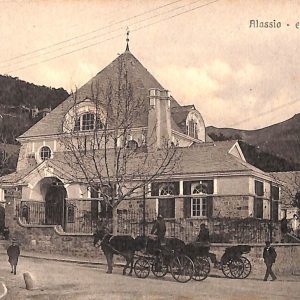 ab7295  -  CARTOLINA  D'EPOCA - Savona Provincia - ALASSIO