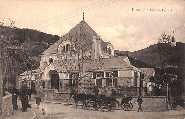 ab7295  -  CARTOLINA  D'EPOCA - Savona Provincia - ALASSIO