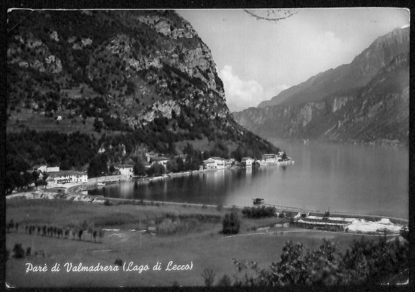 ab6594 -  CARTOLINA  D'EPOCA - Lecco Provincia - VALMADRERA 1956