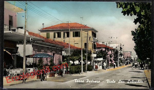 ai0905 - CARTOLINA D'EPOCA - Rimini Provincia - Torre Pedrera