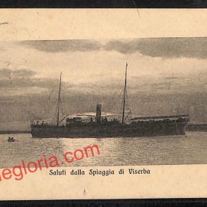 ai0912 - CARTOLINA D'EPOCA - Rimini Provincia - Viserba