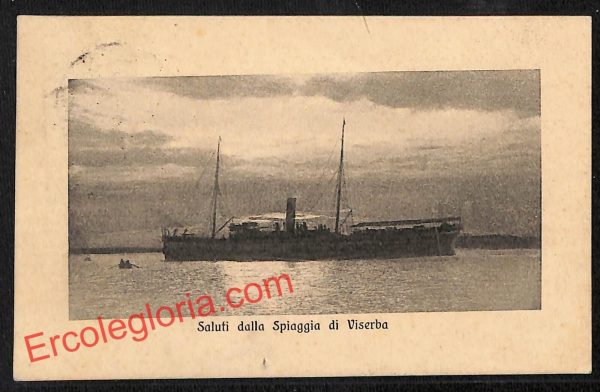 ai0912 - CARTOLINA D'EPOCA - Rimini Provincia - Viserba