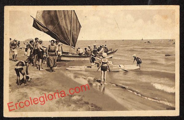 ai0915 - CARTOLINA D'EPOCA - Rimini Provincia - Viserba