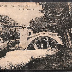 ad8583 - CARTOLINA D'EPOCA - Roma Provincia - Subiaco  1909