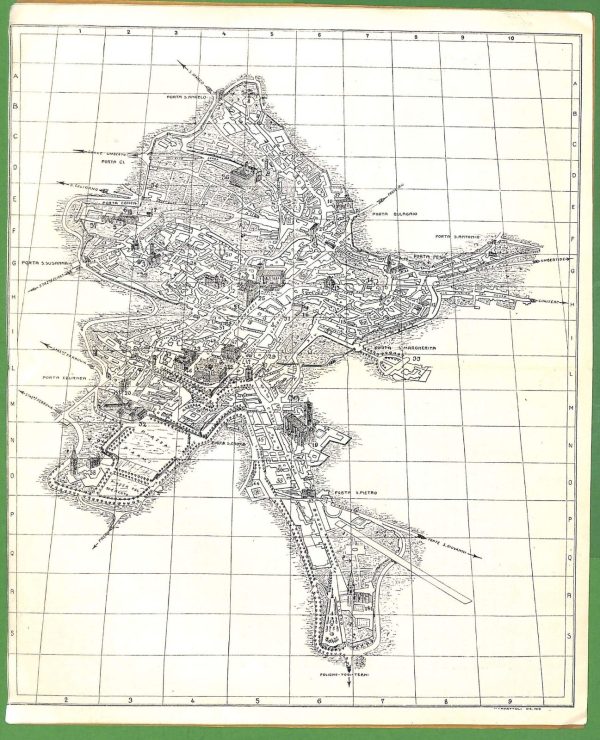 ZA1787 - PUBBLICITA' D'epoca - Libretto pubblicitario: PERUGIA Illustrato CISARI - immagine 2