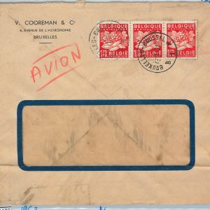 61122 -  BELGIUM - POSTAL HISTORY: COVER to ITALY 1943