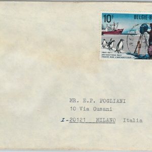 61117 -  BELGIUM - POSTAL HISTORY: COVER to ITALY 1971 - POLAR Cinema PENGUINS