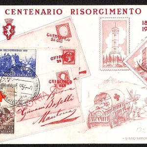 ae4097 - CARTOLINA  D'EPOCA - Brescia Città - Circolo Filatelico Bresciano