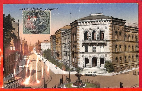 aa7812  - Ansichtskarten VINTAGE  POSTCARD: GERMANY Deutschland - Saarbrücken