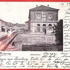 aa7814  - Ansichtskarten VINTAGE  POSTCARD: GERMANY Deutschland - Saarburg 1900