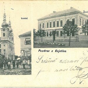 05993 -  Czechoslovakia - Vintage POSTCARD Ansichtskarten -  POZDRAV Z KOJETINA