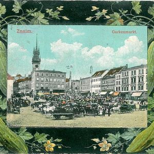 05980 - CZECH Czechoslovakia - Vintage POSTCARD Ansichtskarten - Znojmo ZNAIM