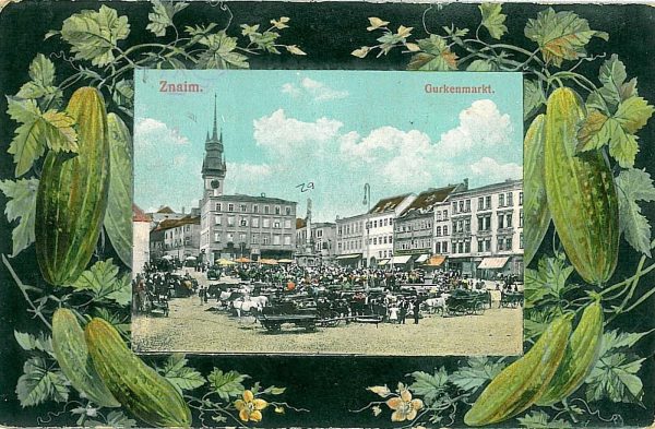 05980 - CZECH Czechoslovakia - Vintage POSTCARD Ansichtskarten - Znojmo ZNAIM