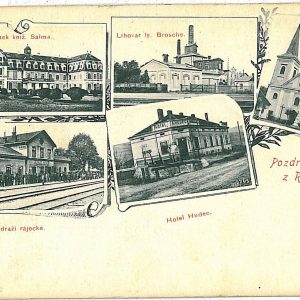 07247 - CZECH Czechoslovakia - Vintage POSTCARD Ansichtskarten - RAJCE