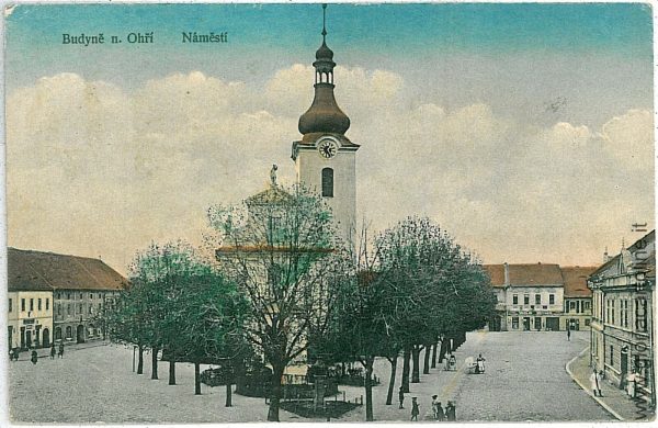 07244 - CZECH Czechoslovakia - Vintage POSTCARD Ansichtskarten - Budyně  BUDIN
