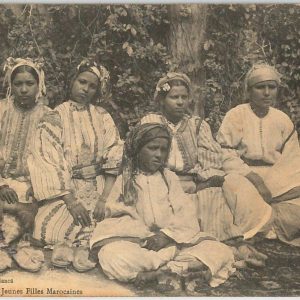 45008  - MAROC Morocco - POSTAL HISTORY - POSTCARD: ETHNIC Costumes 1912