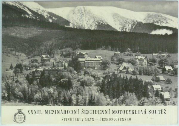 86976 - Czechoslovakia - POSTAL HISTORY - SPECIAL POSTMARK 1957  Motorcycle - immagine 2