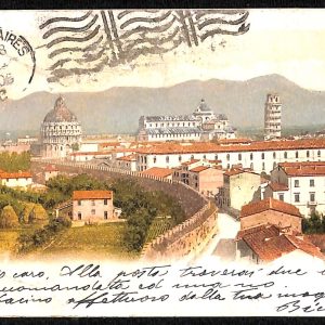 ad0010 - CARTOLINA D'EPOCA - Pisa Città