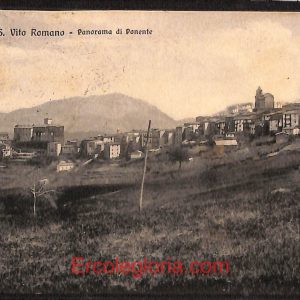 ad8612 - CARTOLINA D'EPOCA - Roma Provincia - San Vito Romano  1917