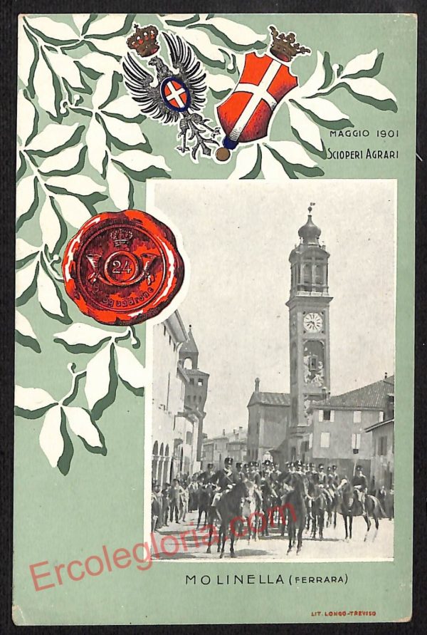 ae6204 - CARTOLINA D'EPOCA - Ferrara Provincia - Molinella