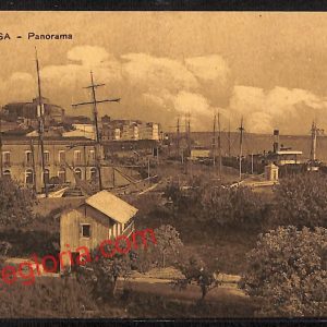 ai6580 - CARTOLINA D' EPOCA - Siragusa Città - Panorama