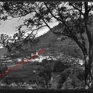 ae4100 - CARTOLINA  D'EPOCA - Brescia Città -  Alta Valletrompia