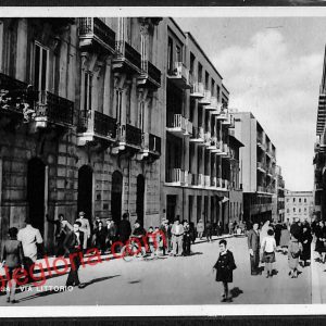 ai6604 - CARTOLINA D' EPOCA - Siragusa Città - Via Littorio