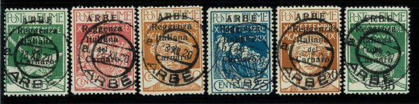 P2714 A - FIUME, ARBE SASSONE 5/10 LIGHTLY USED